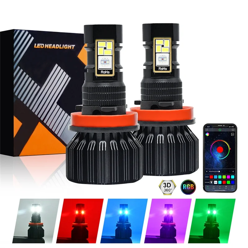 RGB Fog lights - Bluetooth Controlled