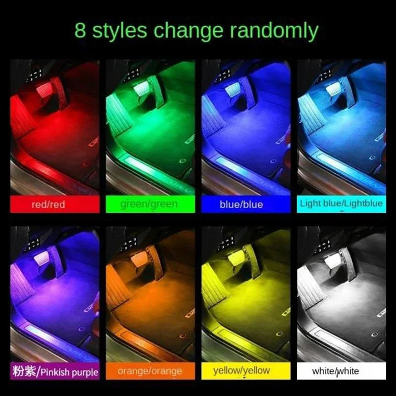 Neon Dual control LED Interior Ambient Light - Bluetooth Controlled