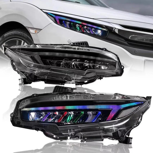 RGB Headlights 2016 - 2021 Honda Civic