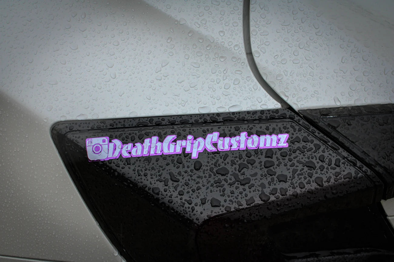 2 Tone Instagram Decal