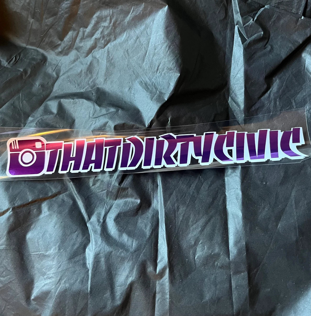 2 Tone Instagram Decal
