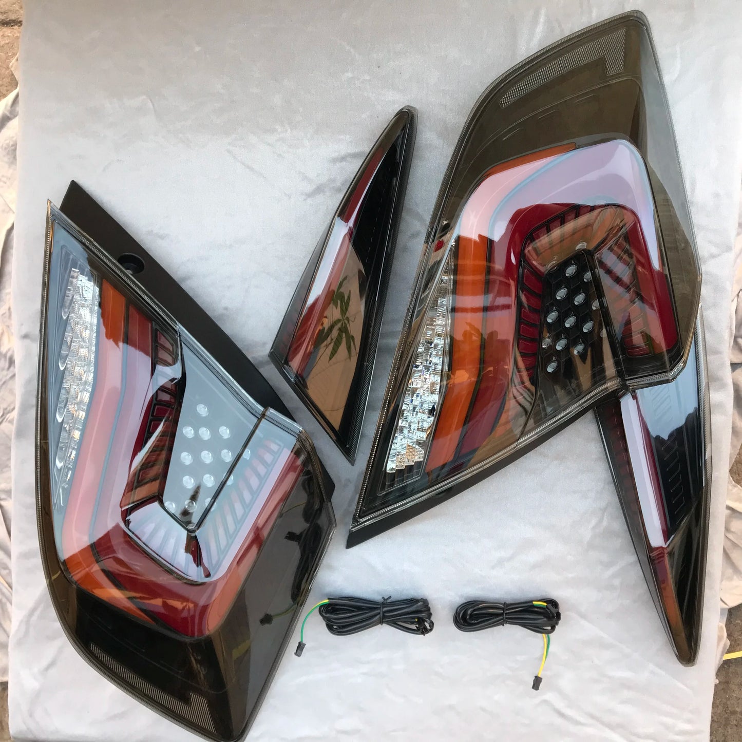 RGB & LED Taillights for Honda Civic Sedan 2016-2021