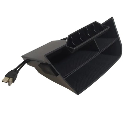 Center Console Storage Box with USB